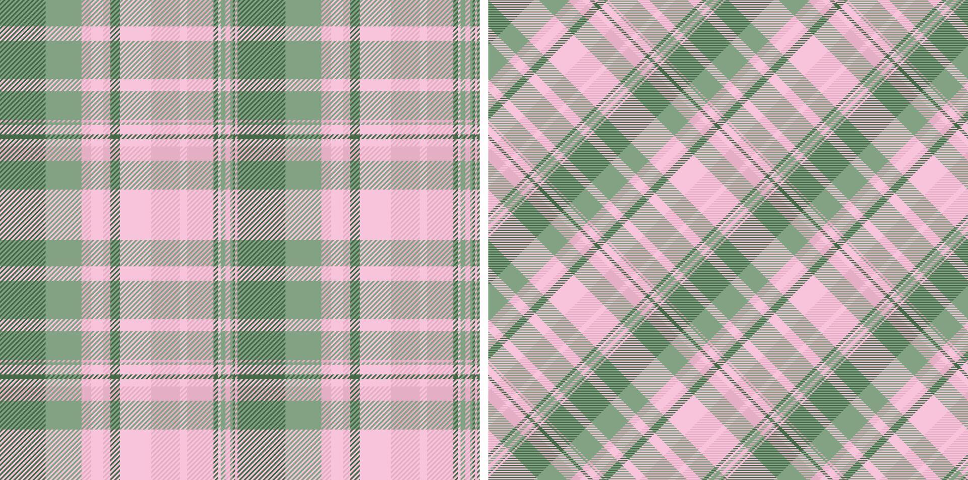 tartan fabric of textile texture seamless with a background plaid pattern check. Set in christmas colors for scrapbook ideas and creative projects. vector