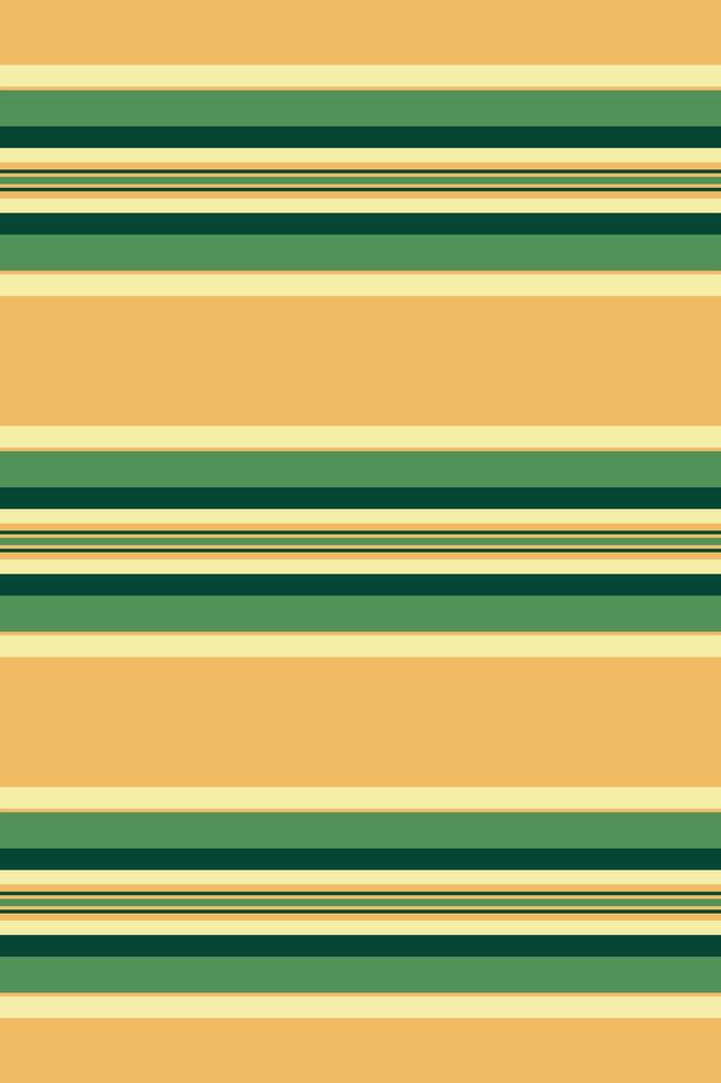 Packaging textile stripe background, short vertical fabric seamless. Overlay texture lines pattern in amber and yellow colors. vector