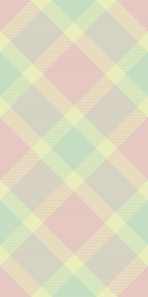 Thanksgiving textile pattern, wallpaper fabric texture tartan. Art seamless check plaid background in light color. vector