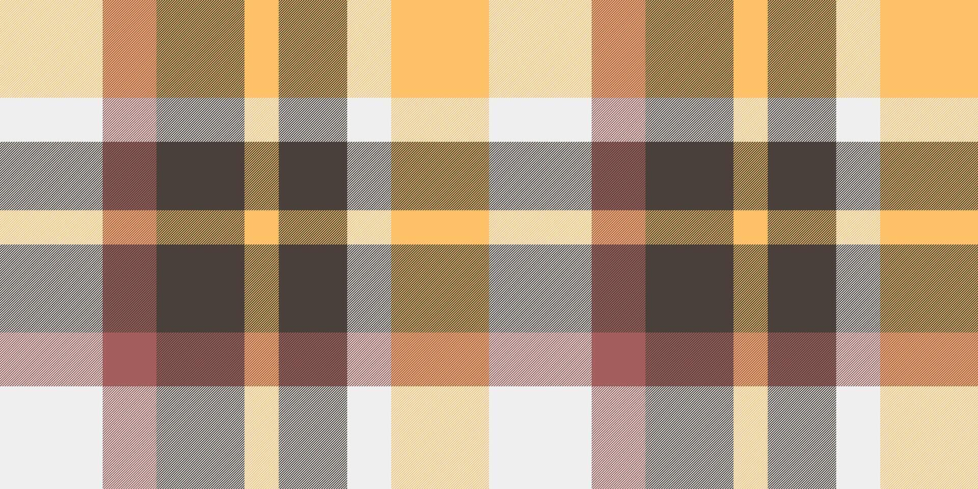 Warm autumnal plaid pattern. Subtle earth tones create a cozy and sophisticated texture, perfect for fall fashion, home decor, or website backgrounds. vector