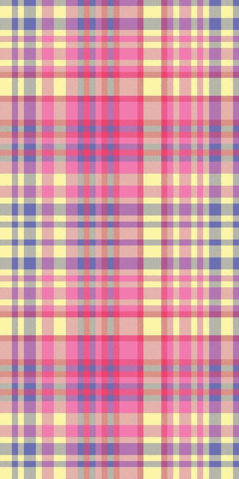 Pastel plaid pattern, perfect for textile design, backgrounds, or website design. Soft, cheerful colors evoke feelings of happiness and spring. vector