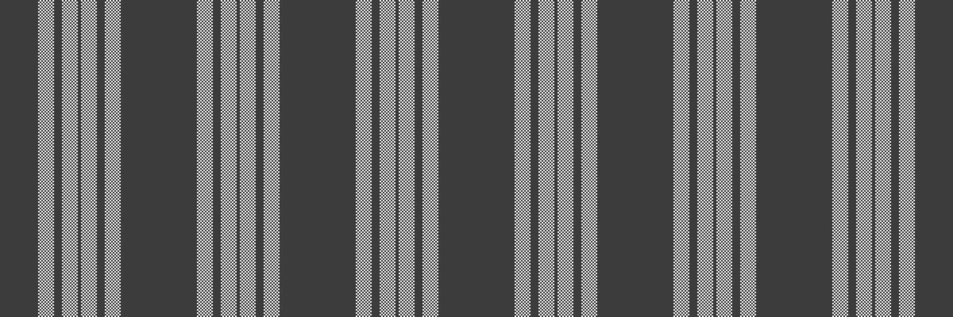 Muxurious vertical pattern, brazil background lines texture. Oroduct seamless textile fabric stripe in grey and white colors. vector