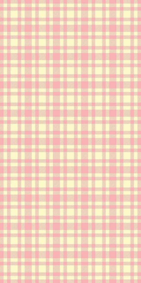 Oktoberfest textile background, overlayed check plaid texture. Canvas pattern seamless tartan fabric in light and lemon chiffon colors. vector