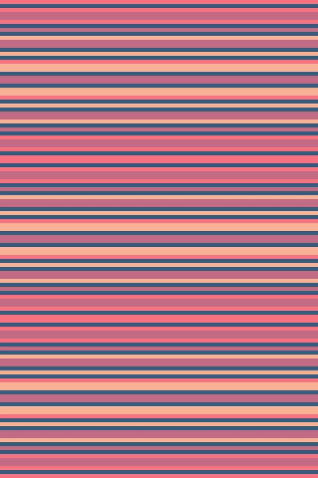 Creeting background seamless fabric, multicolored pattern vertical textile. Aritain stripe lines texture in red and cyan colors. vector