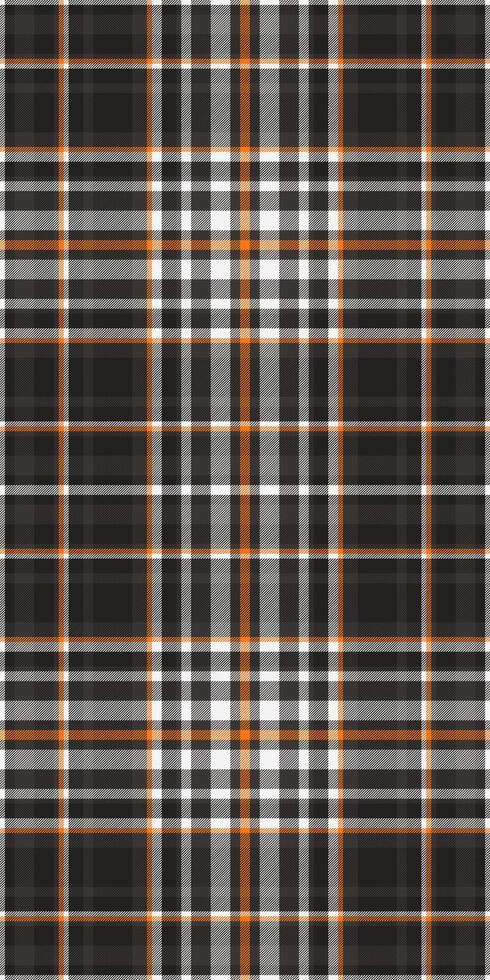 Effect seamless tartan, postcard check pattern texture. Shirt textile plaid fabric background in black and dark colors. vector