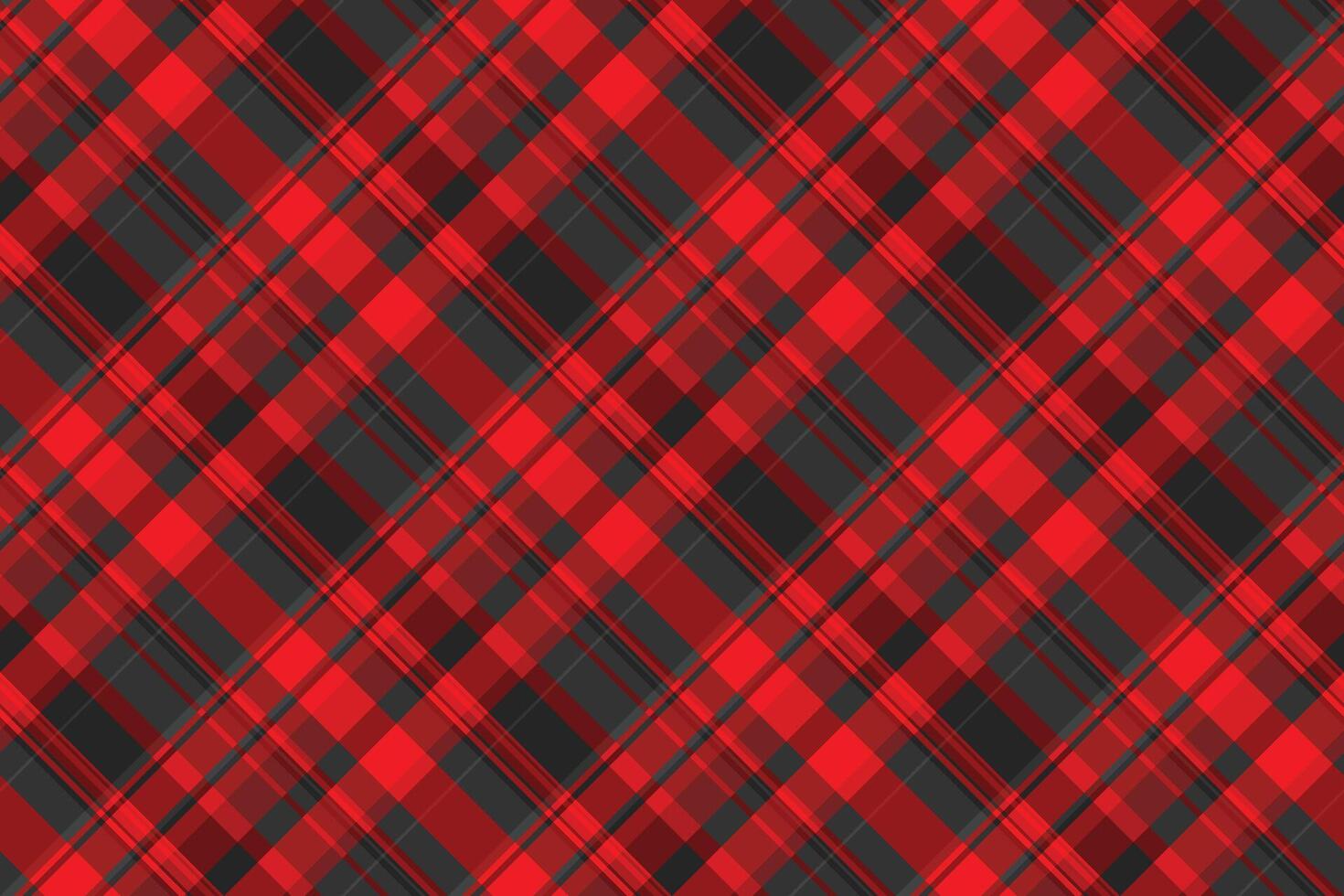 Checkered textile plaid fabric, adorable pattern seamless background. Baby tartan check texture in red and grey colors. vector