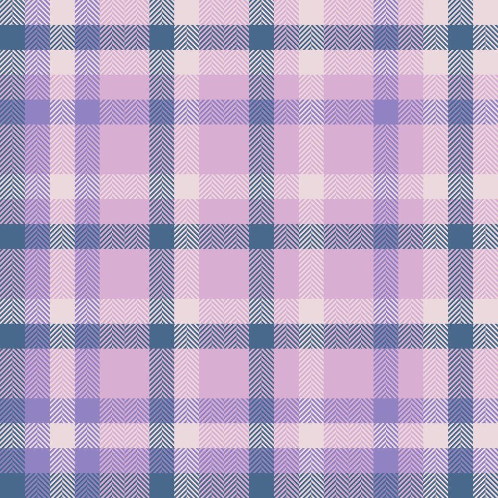 Soft pastel purple and blue herringbone plaid pattern. Perfect for textile designs, fashion, scrapbooking, or website backgrounds. vector