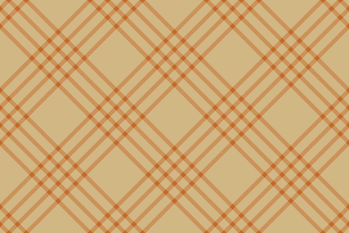 Elegant diagonal plaid pattern in warm, earthy tones. Perfect for textile design, website backgrounds, or autumnal themed projects. vector