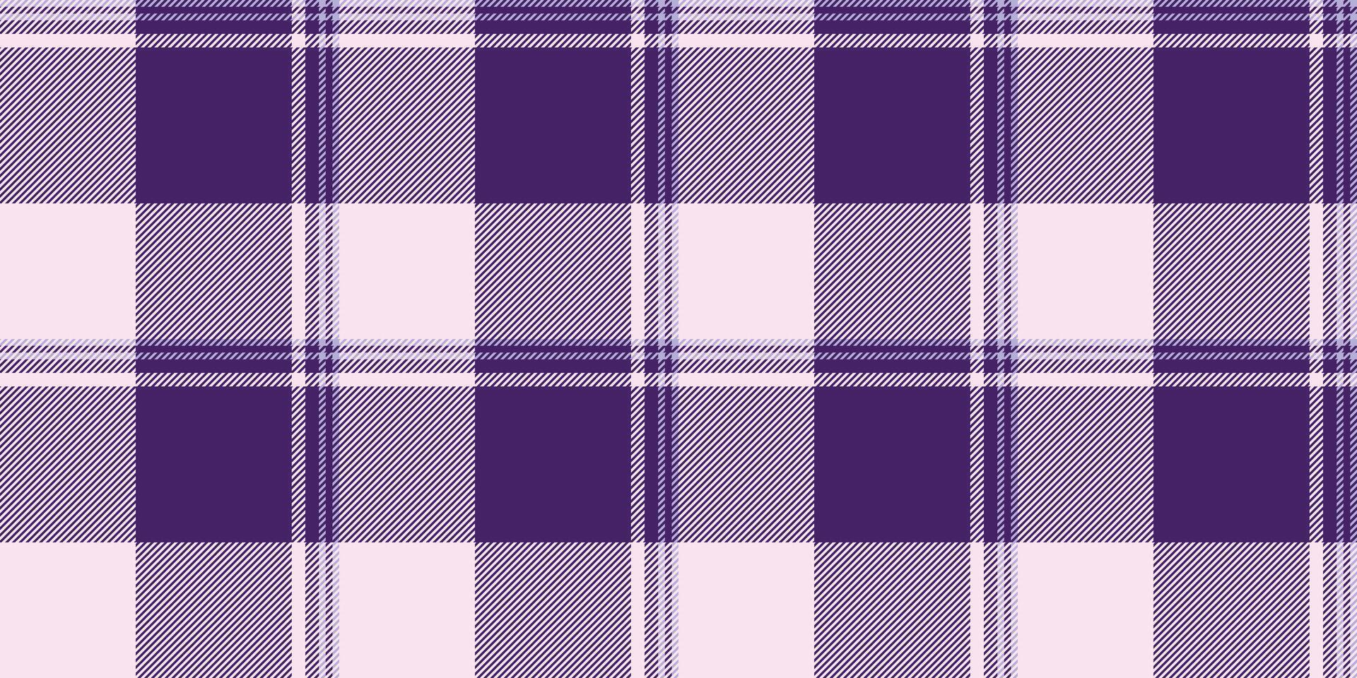 Elegant purple and white plaid pattern. Perfect for textile designs, website backgrounds, or fashion projects. vector