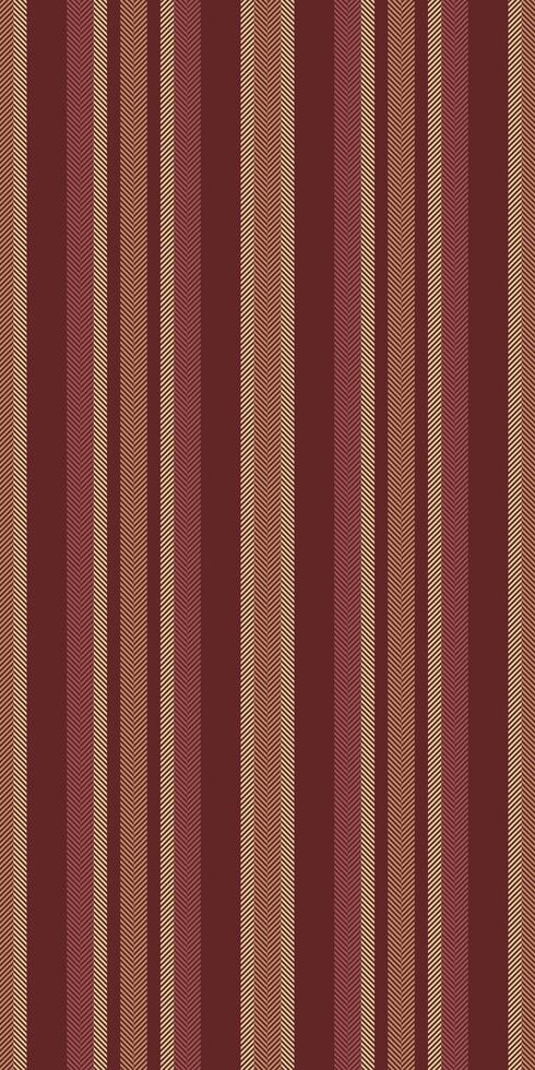 Purchase texture textile vertical, single pattern seamless . Repeat fabric background stripe lines in red and yellow colors. vector