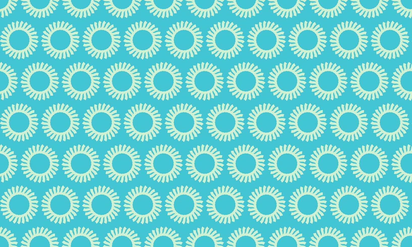 Seamless pastel teal and cream sunburst pattern. Perfect for textile design, website backgrounds, or vibrant branding. This cheerful, retroinspired design evokes feelings of warmth and optimism. vector