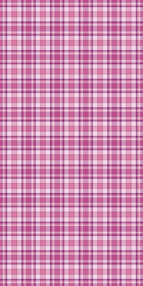 Delicate pink and mauve plaid pattern. Perfect for textile design, scrapbooking, website backgrounds, or fashion projects. This subtle yet stylish texture evokes feelings of warmth and femininity. vector