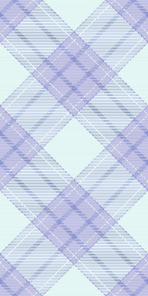 Subtle pastel blue and purple plaid pattern, perfect for backgrounds, textiles, or website designs. vector