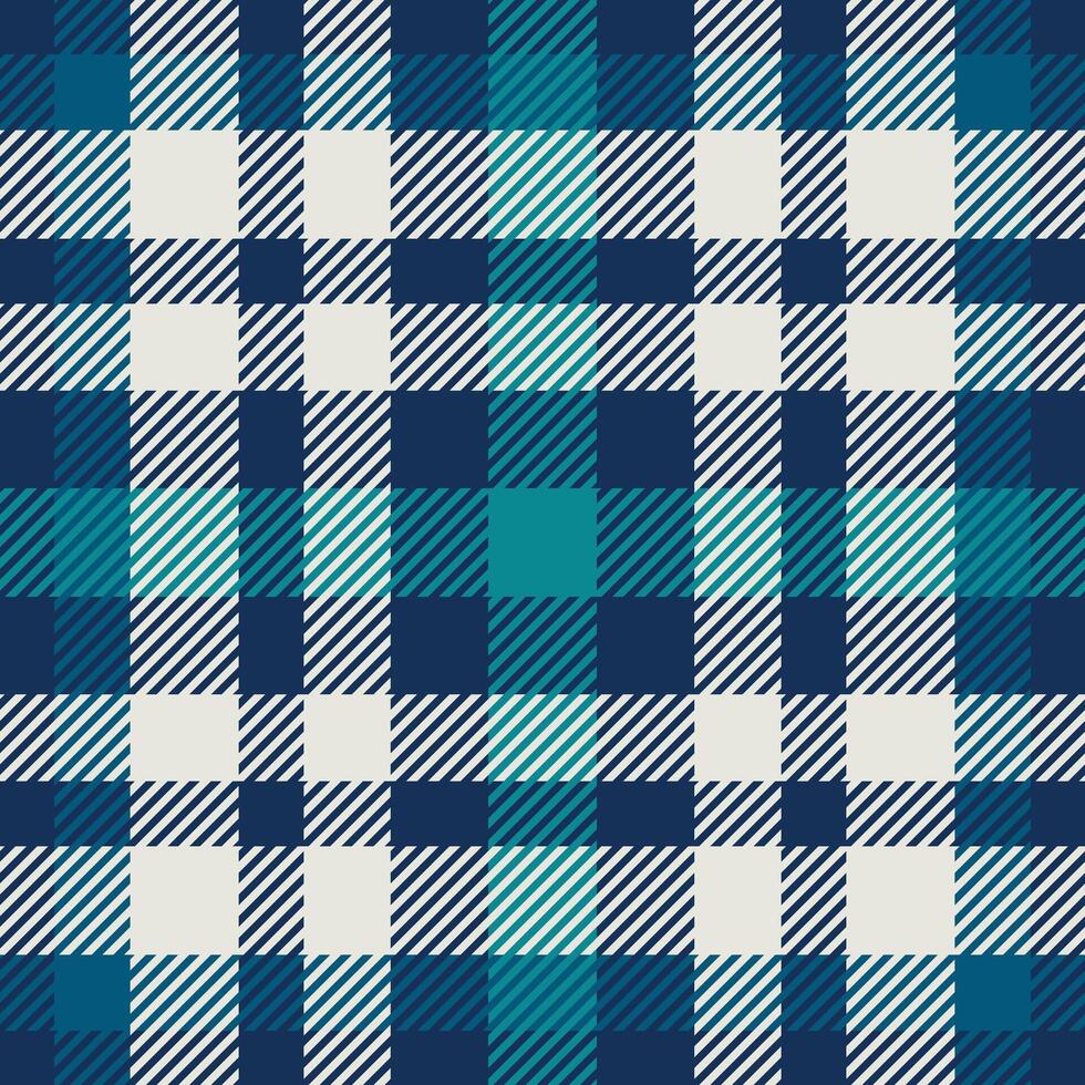 Vibrant teal and plaid pattern. Perfect for textile design, apparel, or website backgrounds. vector