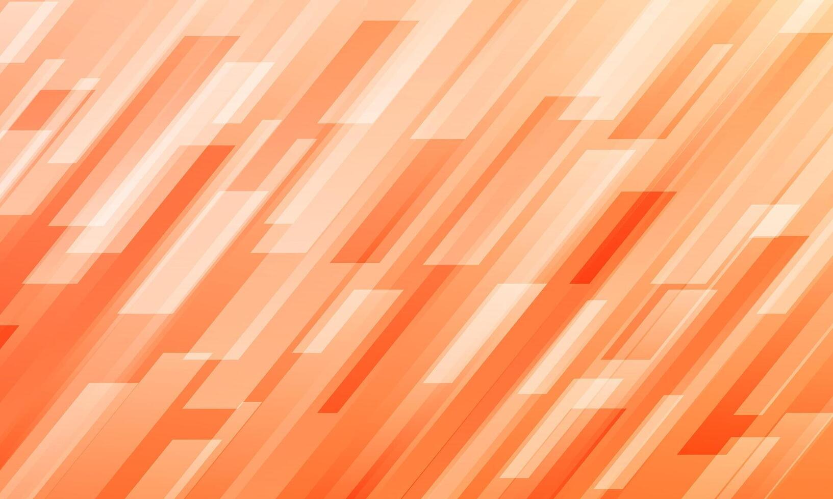 abstract background with orange diagonal lines and motion effect vector