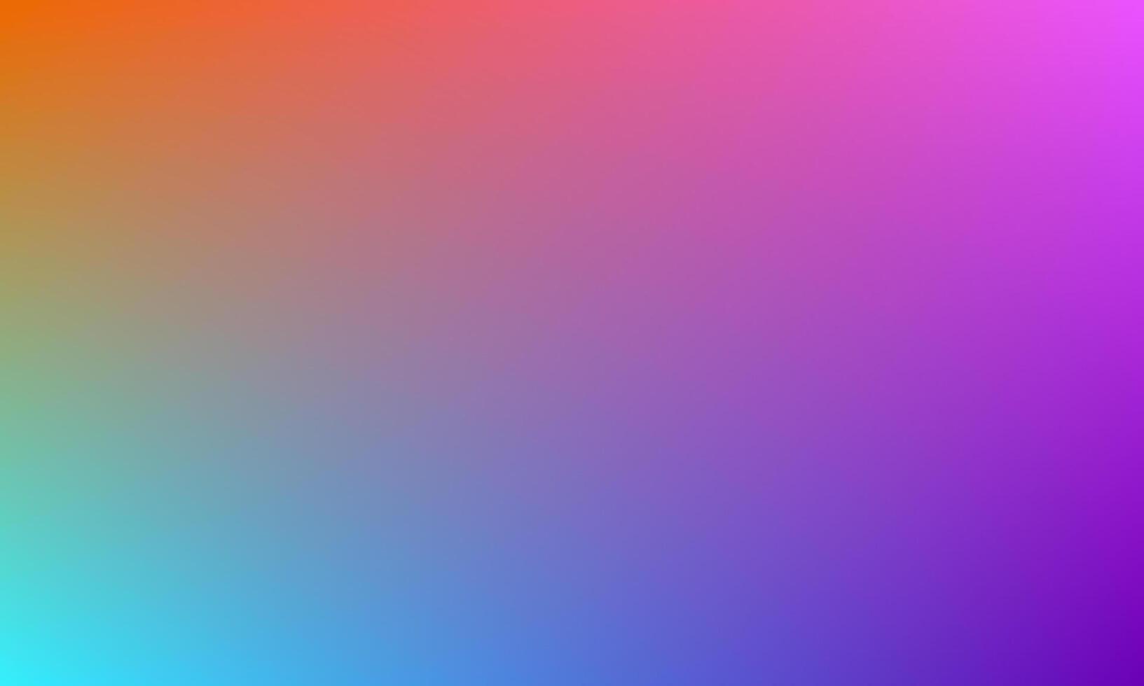 vibrant smooth gradient blending orange, purple, and cyan tones for modern digital background and design use. vector