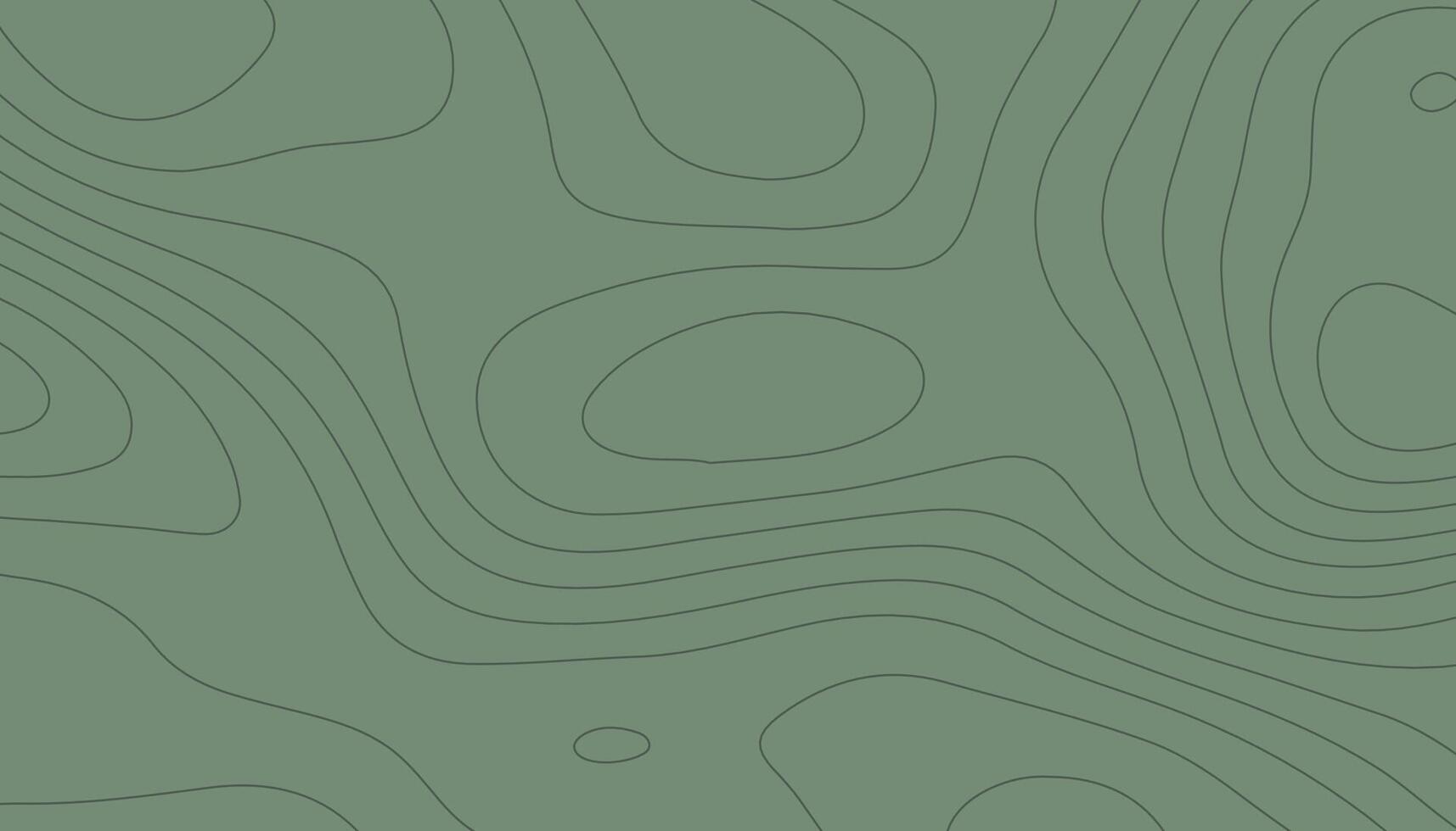 Green Topographic Map Background with Contour Line Pattern vector