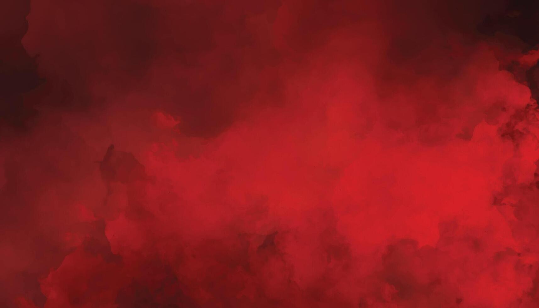 Bright Red Watercolor Background vector