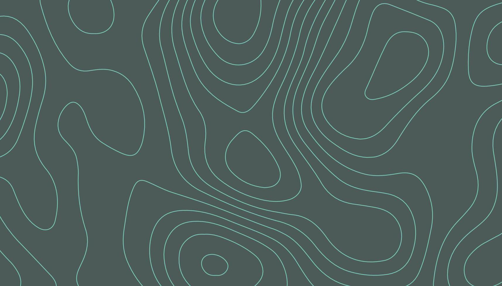 Topographic Gradient Map Background with Blue Contour Lines vector