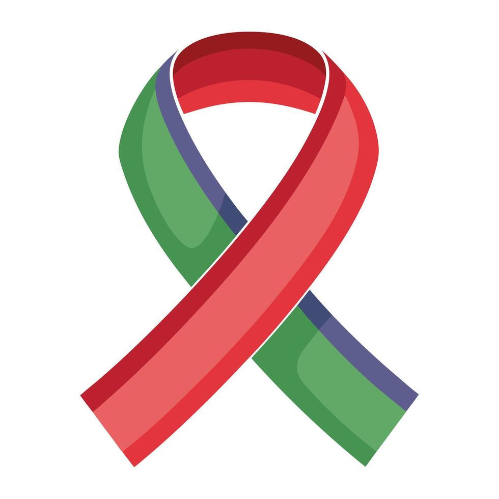 awareness ribbon graphic vector