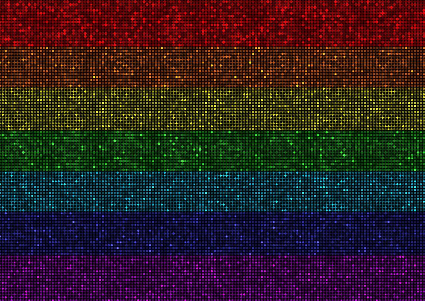 Abstract background with rainbow coloured halftone dots design vector