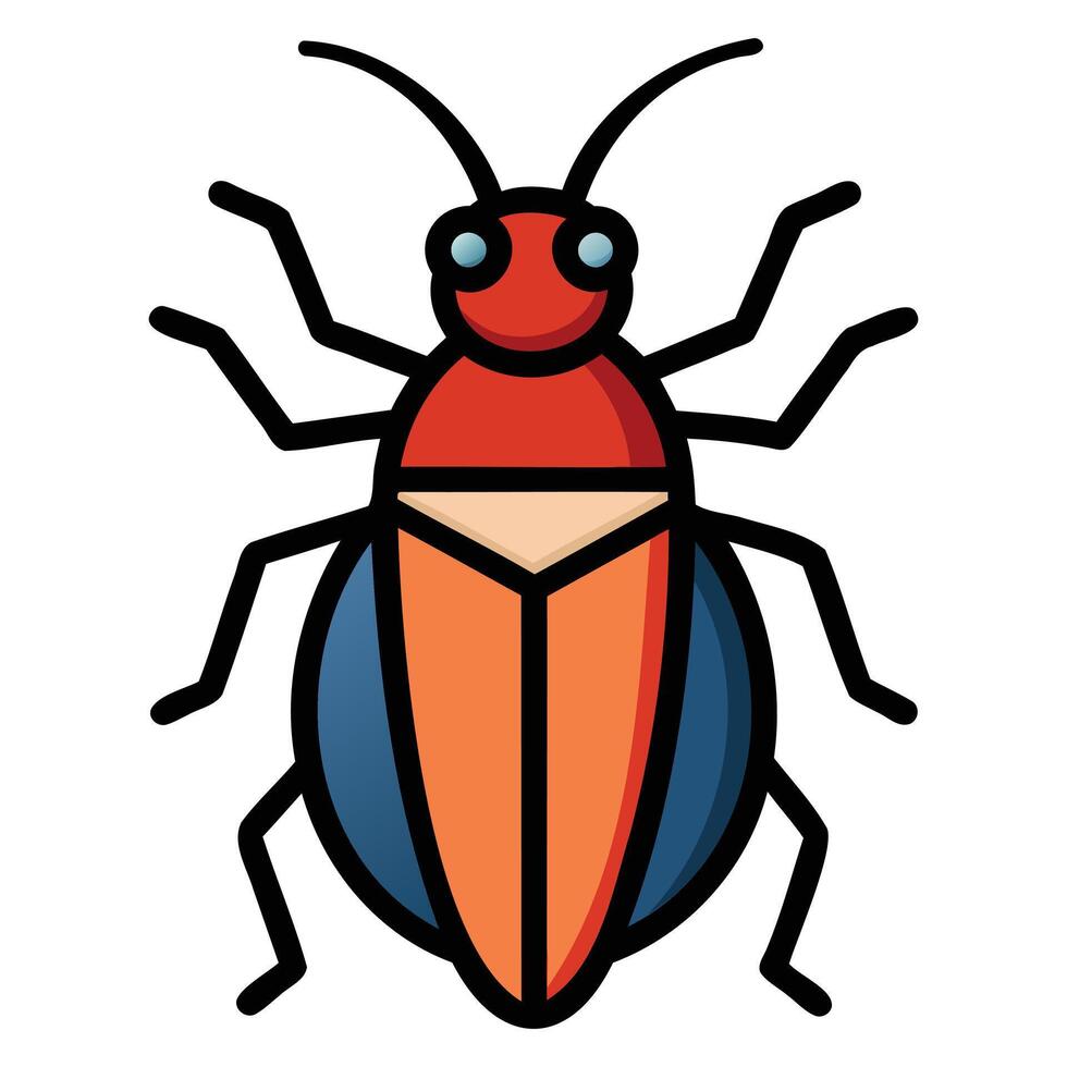 Garden Insect Graphics vector