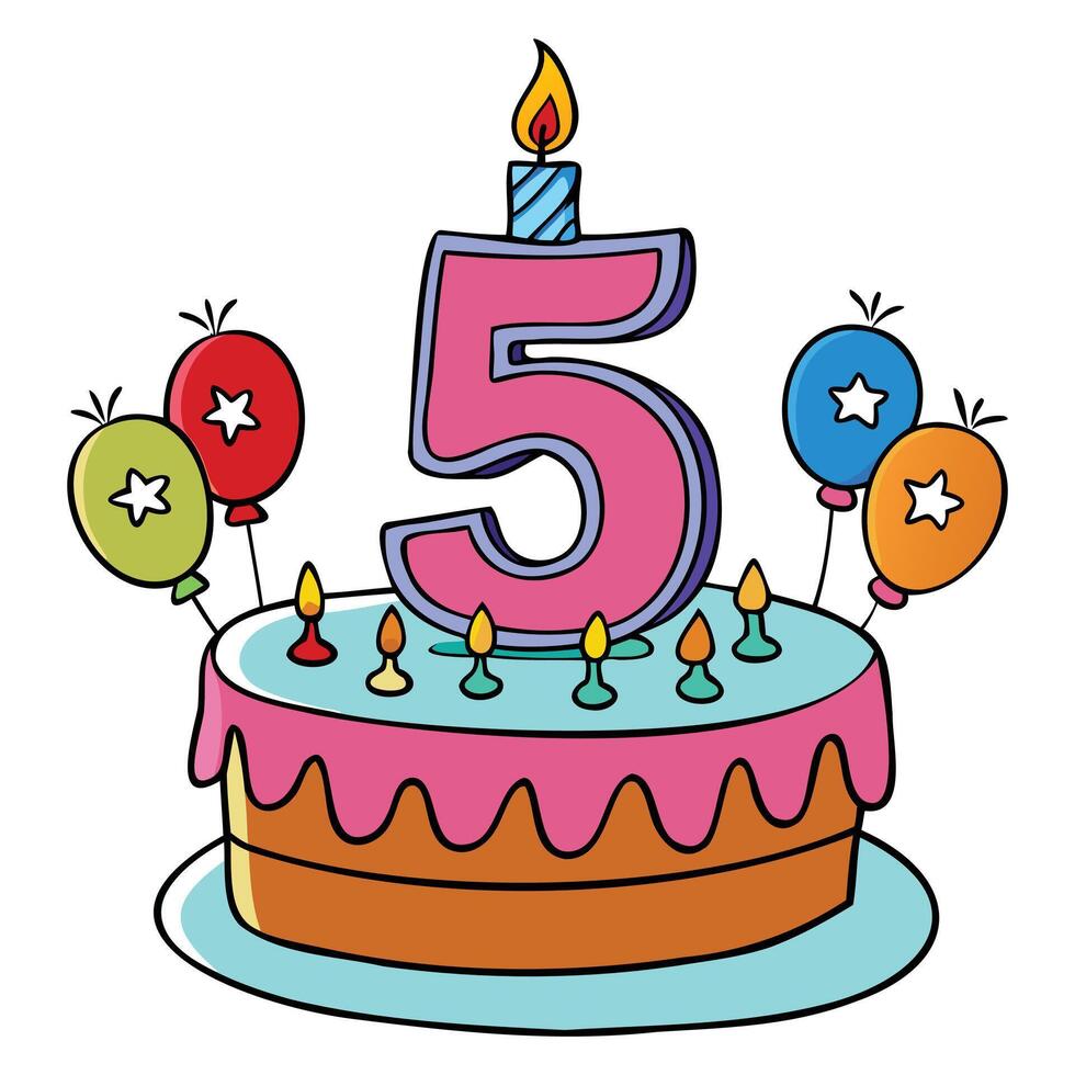 Sweet Age Milestone Designs vector