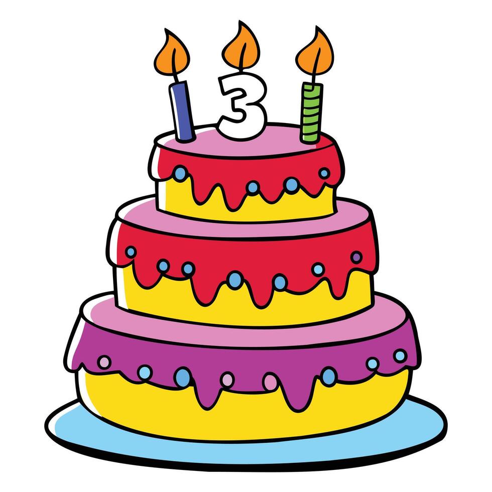 Aged to Perfection Cake Graphics vector