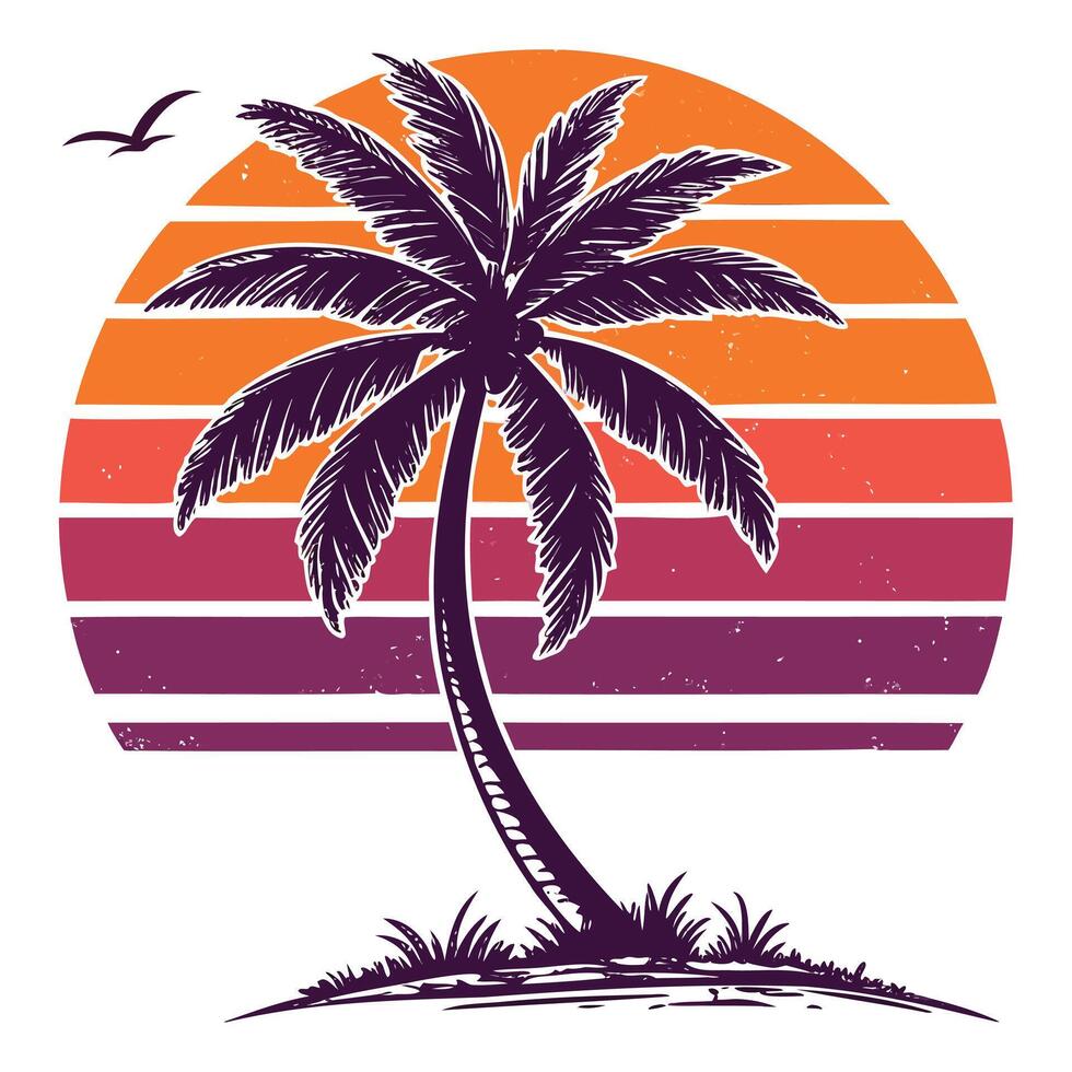 Coastal Vibes Tee Designs vector