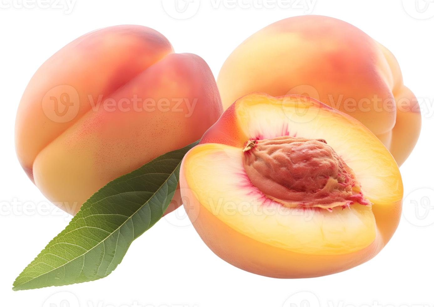 Peach, transparent fruit with a sweet and fragrant flavor profile png