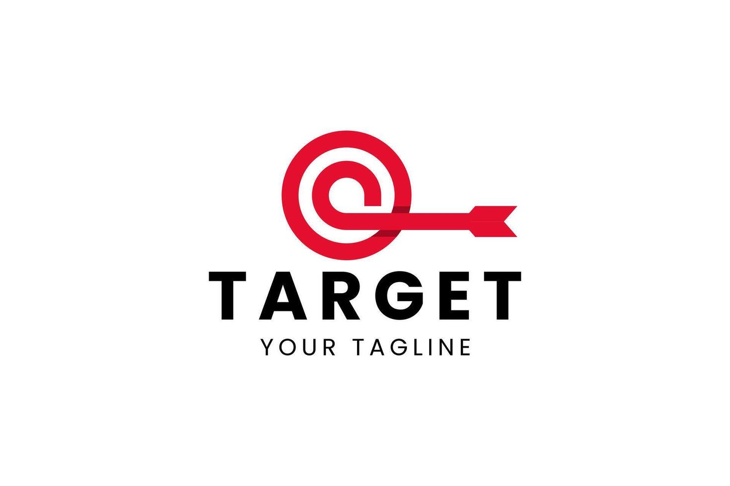 Creative target design for personal coaching, achievement apps, or branding agencies. vector