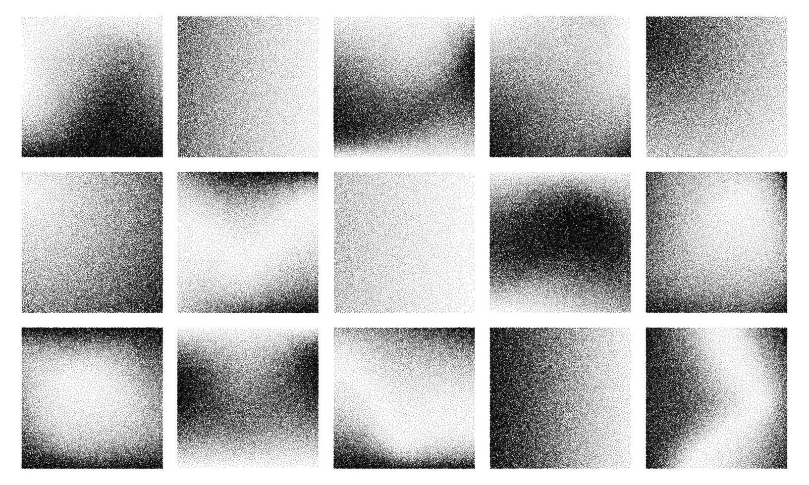 Square gradient noise grain texture background vector