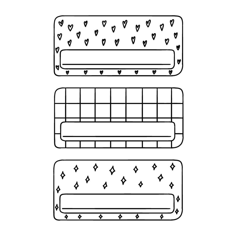 School name tag badge sticker vector