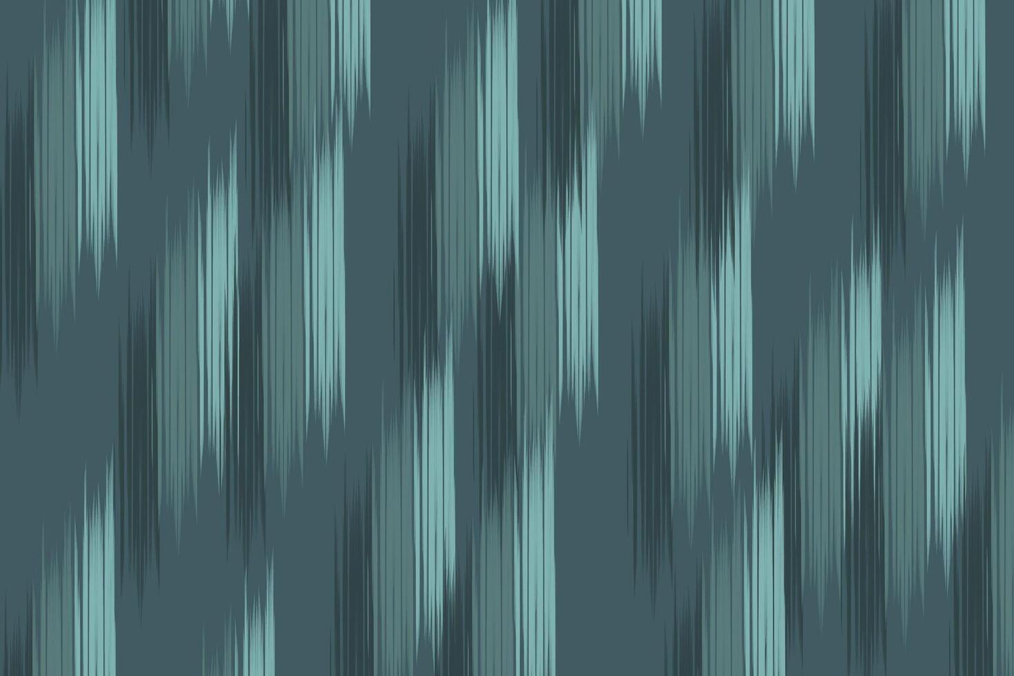 Textile with Blue and Gray Vertical Stripes, Ikat Style vector