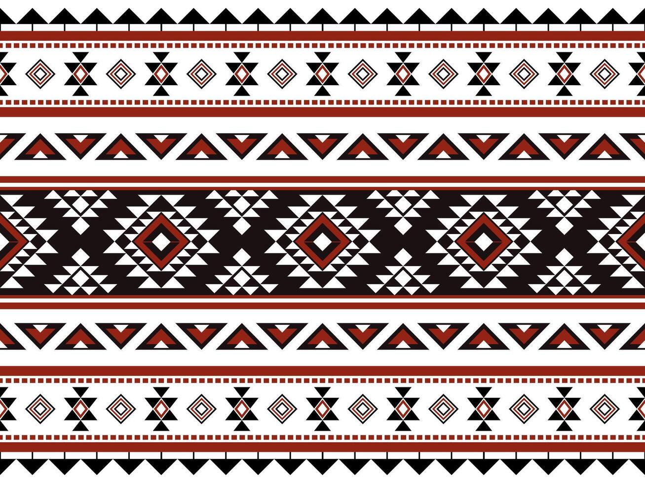 Navajo pattern design. Native American style. vector