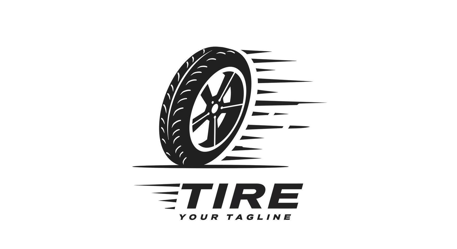 tire logo design template, illustration vector