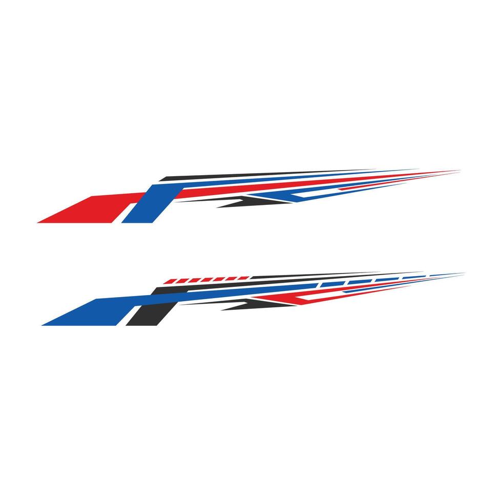 car wrapping decal . modern decals for car vector