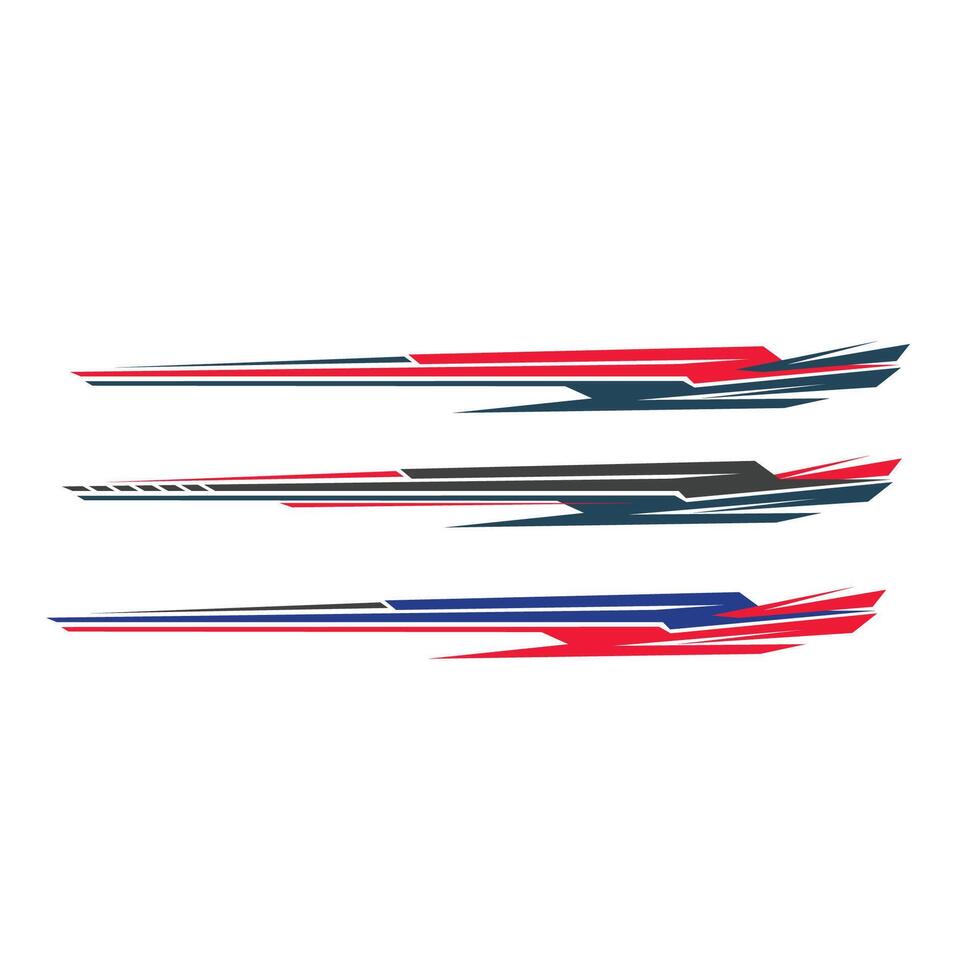 design decal livery strip line wrap car body vector