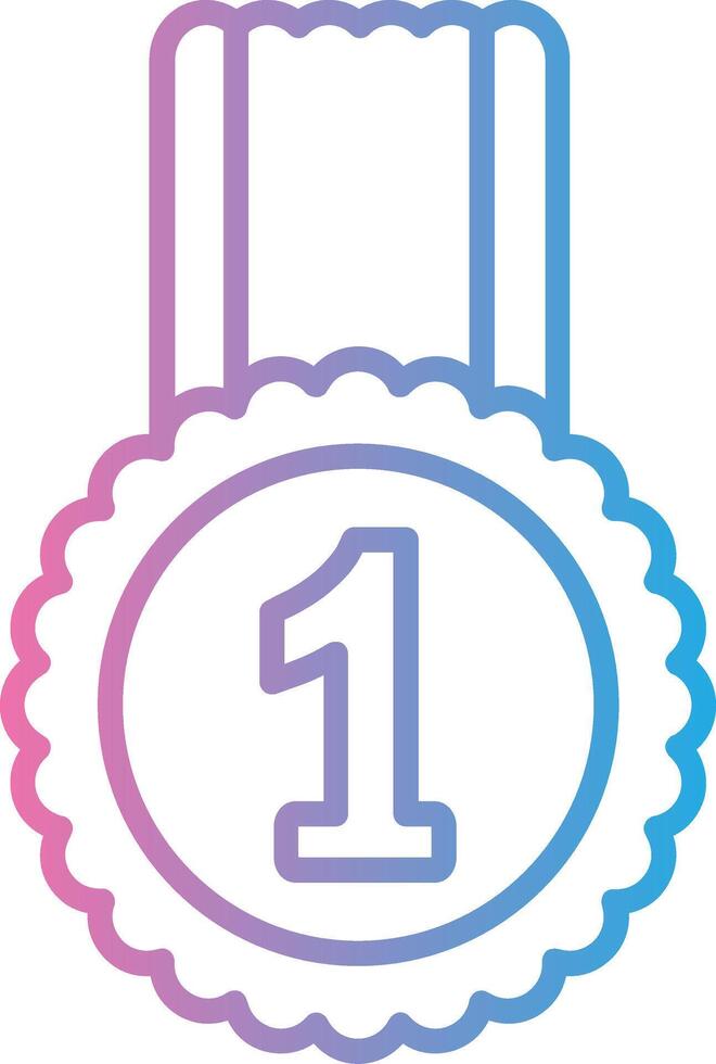 1st Prize Dynamic UI Symbol vector