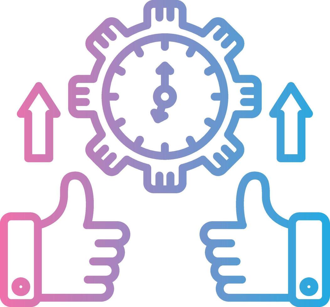 Time Management UserFriendly Drawing vector