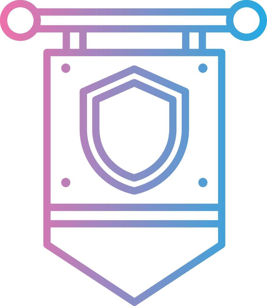 Banner Elegant Tech Badge vector
