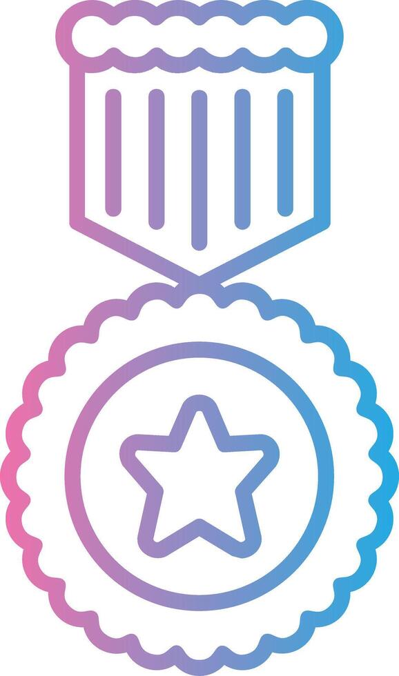 Medal Minimalist UI Block vector