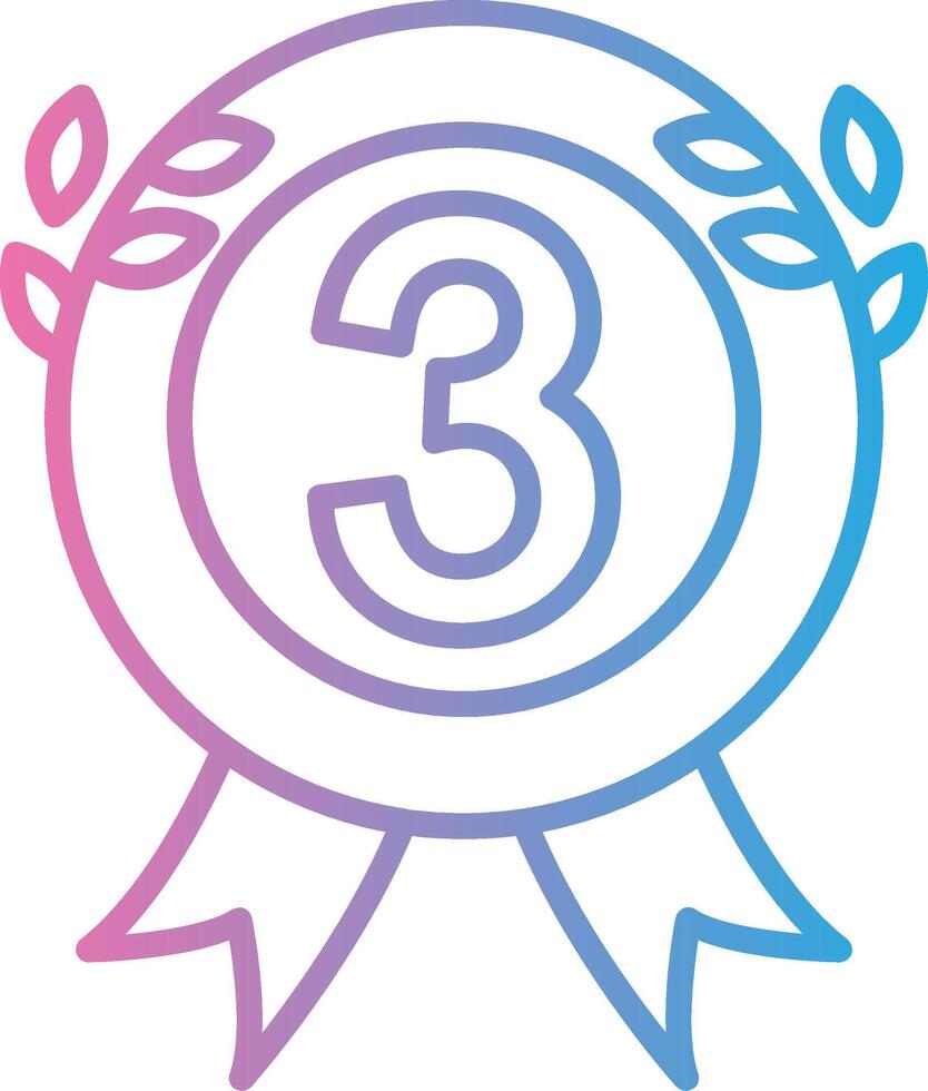 3rd Prize Versatile App Object vector