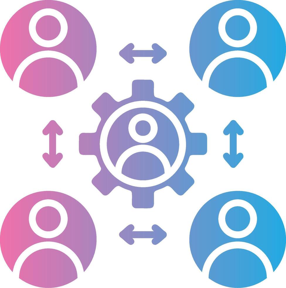 Stakeholder Smart Design Token vector