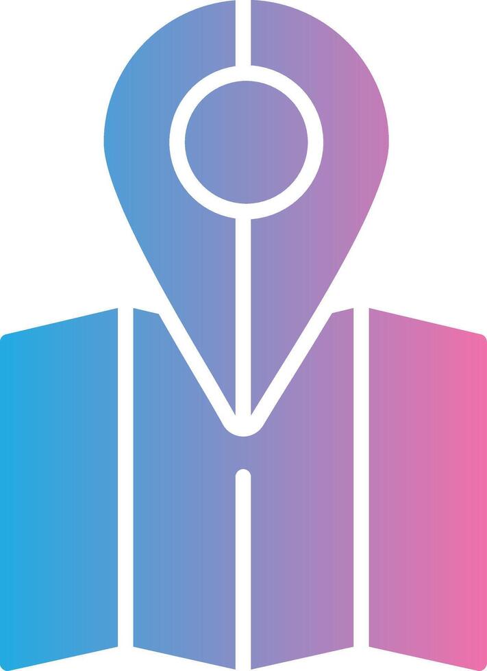 Location Pin Optimized App Object vector