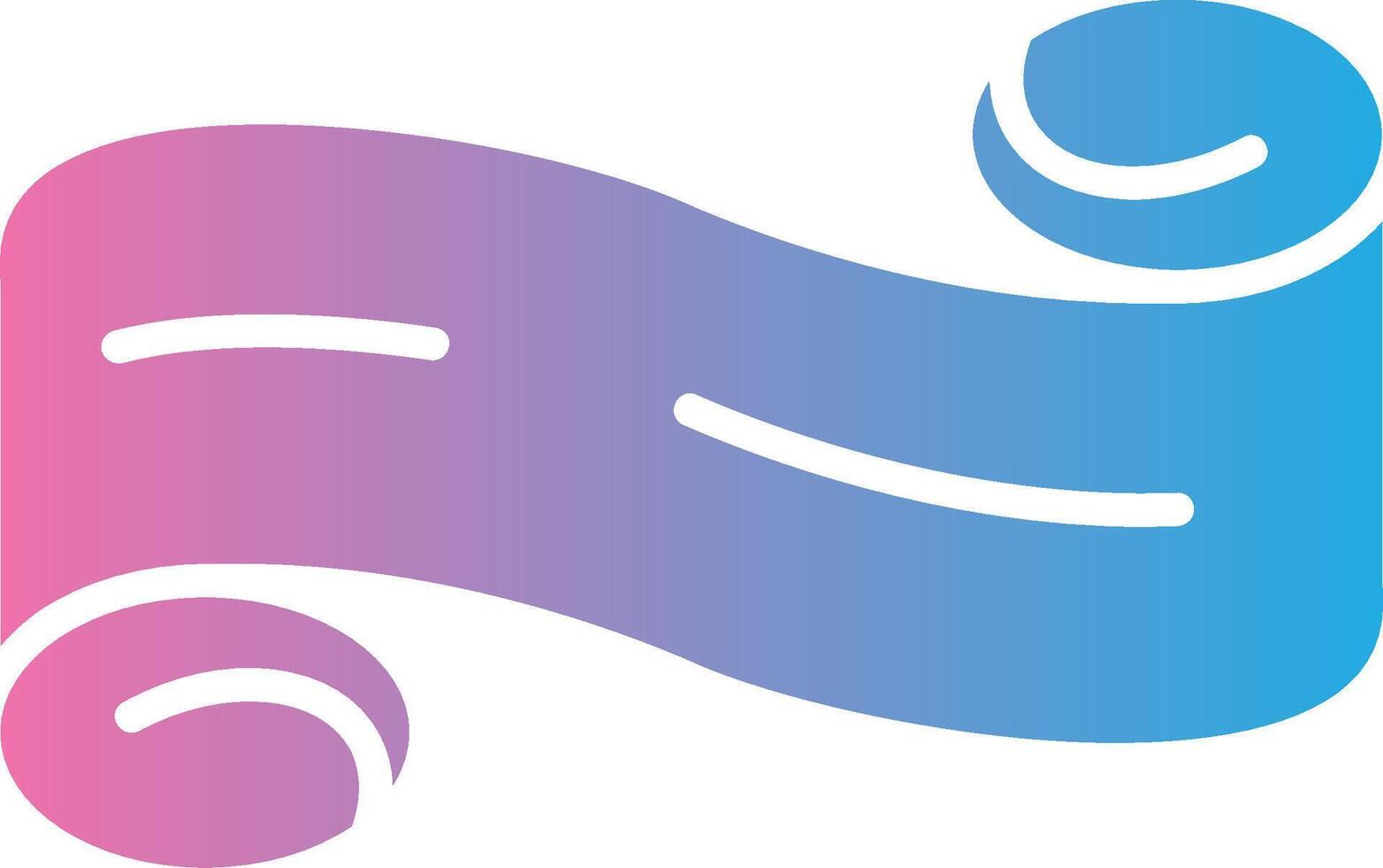 Folded Ribbon FutureReady App Mark vector