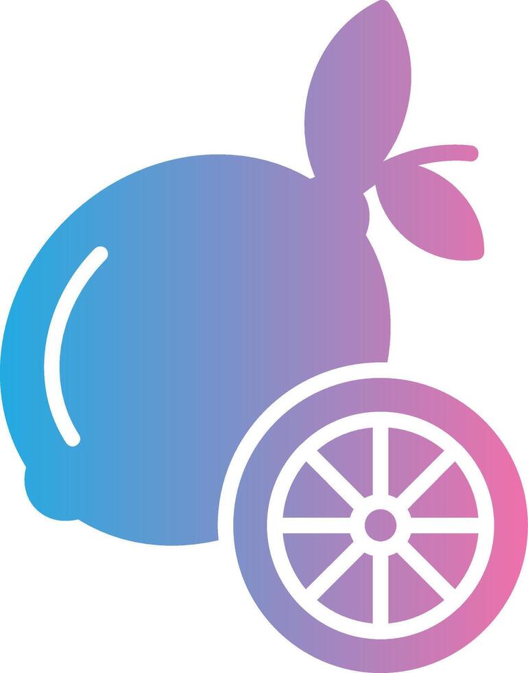 Lemon Streamlined Interface Symbol vector