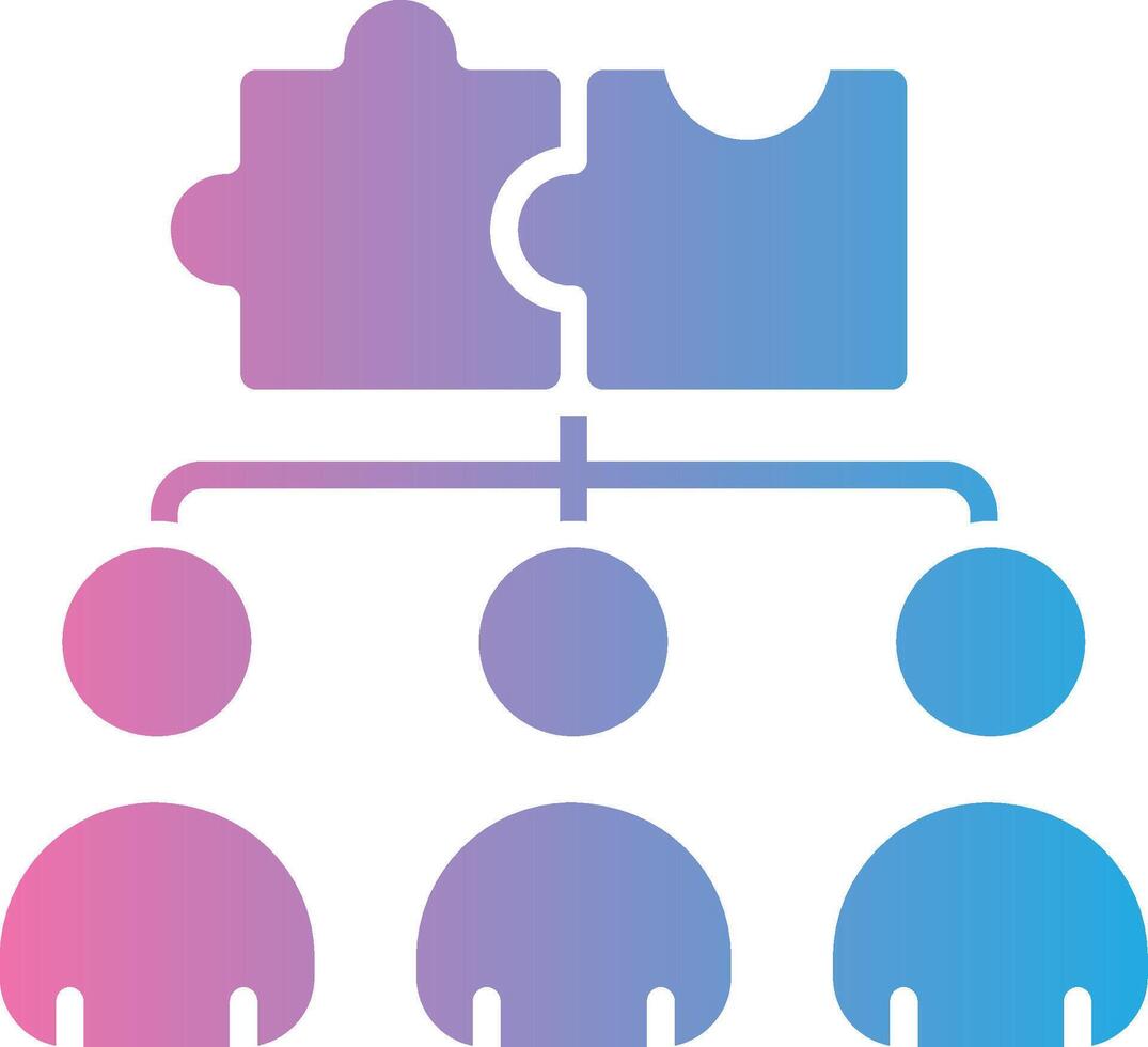 Team Smart Line Drawing vector