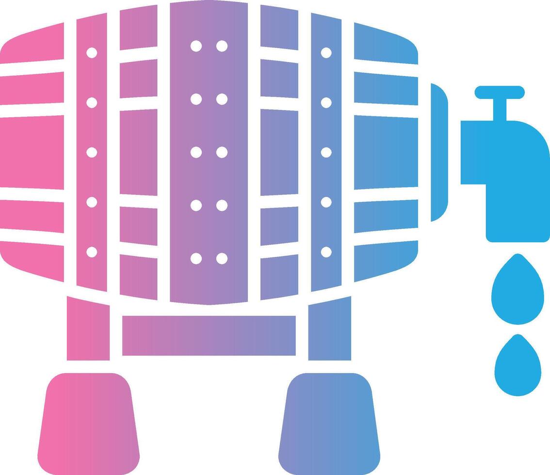 Barrel Simple Web Tag vector