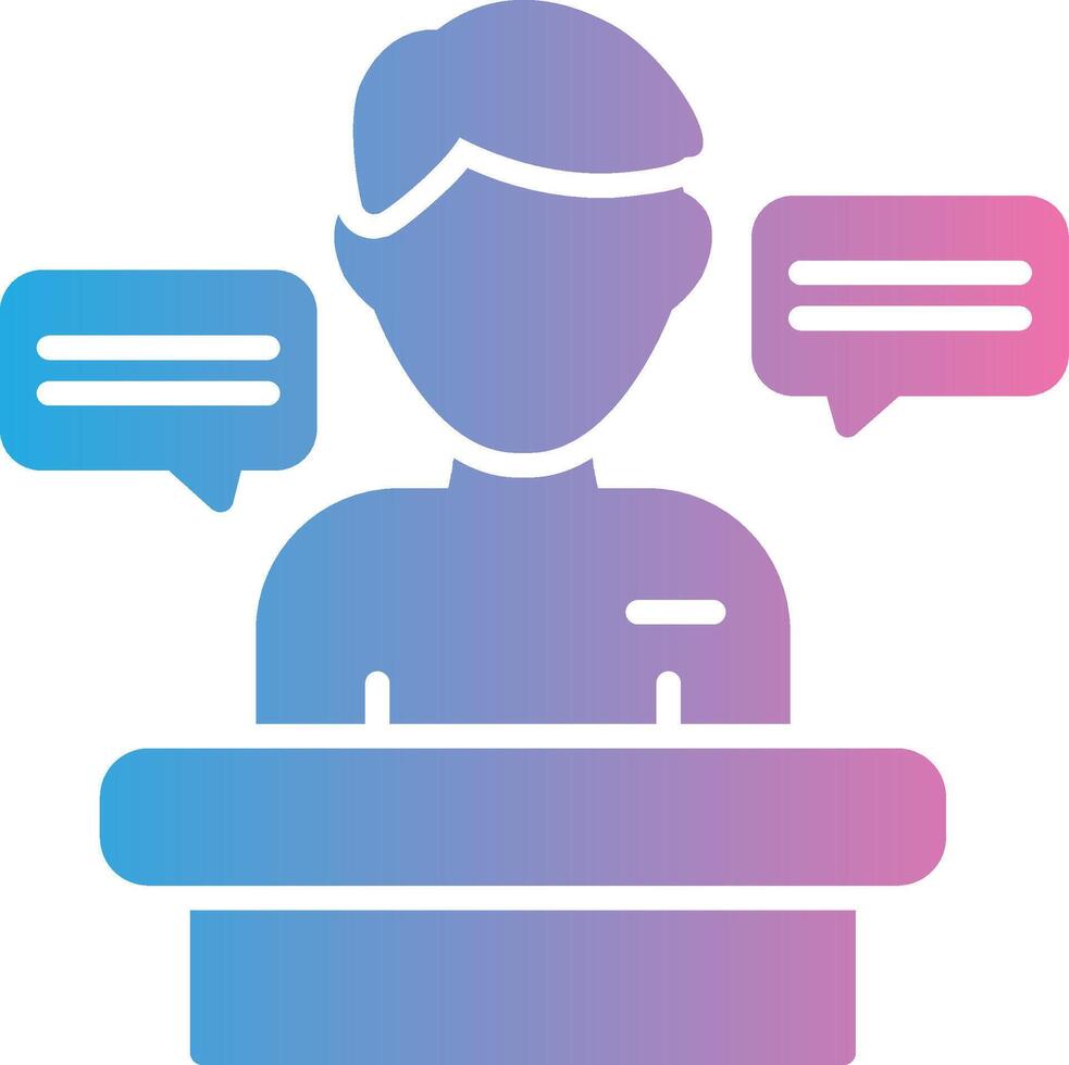 Speech Optimized Web Graphic vector